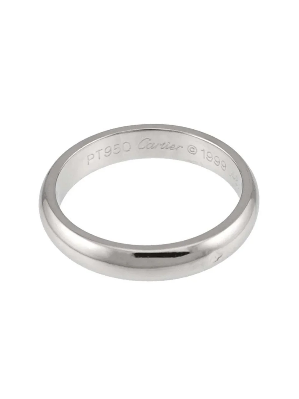 Cartier Classic 48 Ring Pt Width Platinum